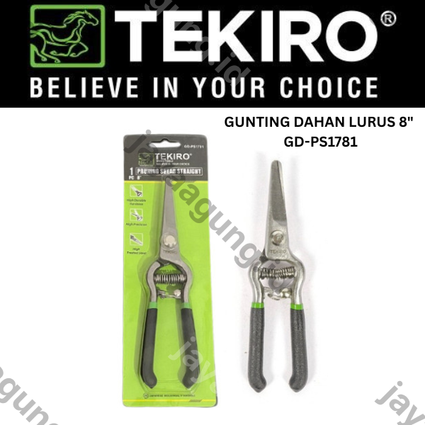 GUNTING DAHAN LURUS TEKIRO 8" GD-PS1781