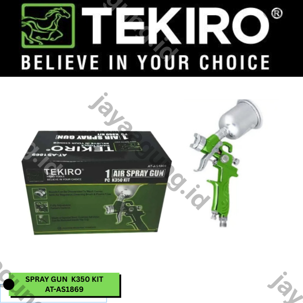 Gambar SPRAY GUN TEKIRO K350 KIT AT-AS1869 ke-2