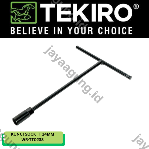 Gambar KUNCI SOCK T TEKIRO HITAM 14MM WR-TT0238 ke-2