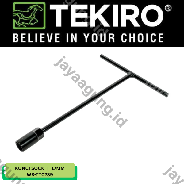 Gambar KUNCI SOCK T TEKIRO HITAM 17MM WR-TT0239 ke-3
