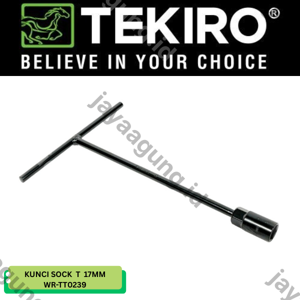 Gambar KUNCI SOCK T TEKIRO HITAM 17MM WR-TT0239 ke-4