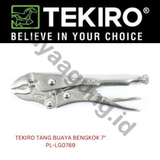 Gambar TANG BUAYA BENGKOK TEKIRO 7" PL-LG0769 ke-2
