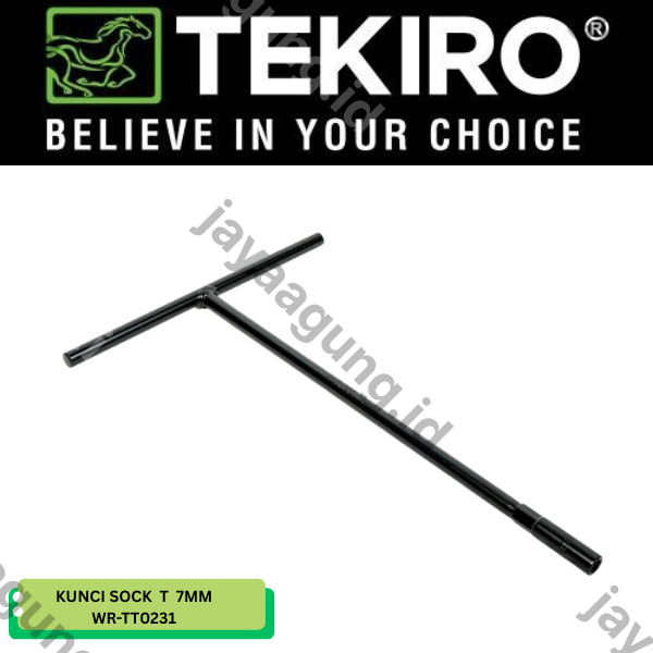 Gambar KUNCI SOCK T TEKIRO HITAM 7MM WR-TT0231 ke-3