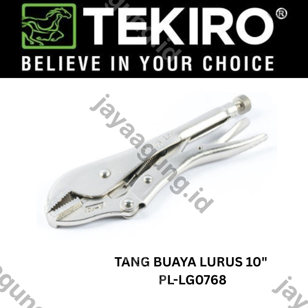 Gambar TANG BUAYA LURUS TEKIRO 10" PL-LG0768 ke-3