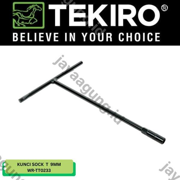 Gambar KUNCI SOCK T TEKIRO HITAM 9MM WR-TT0233 ke-2