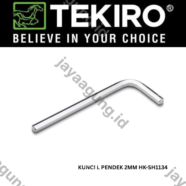 KUNCI L PENDEK TEKIRO 2MM HK-SH1134