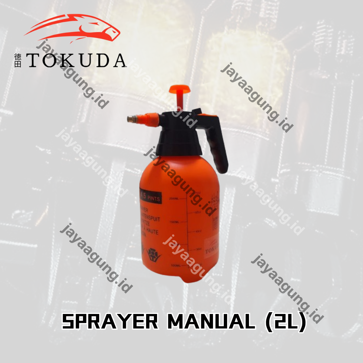 Gambar SPRAYER MANUAL TOKUDA 2L (ORANGE) ke-3